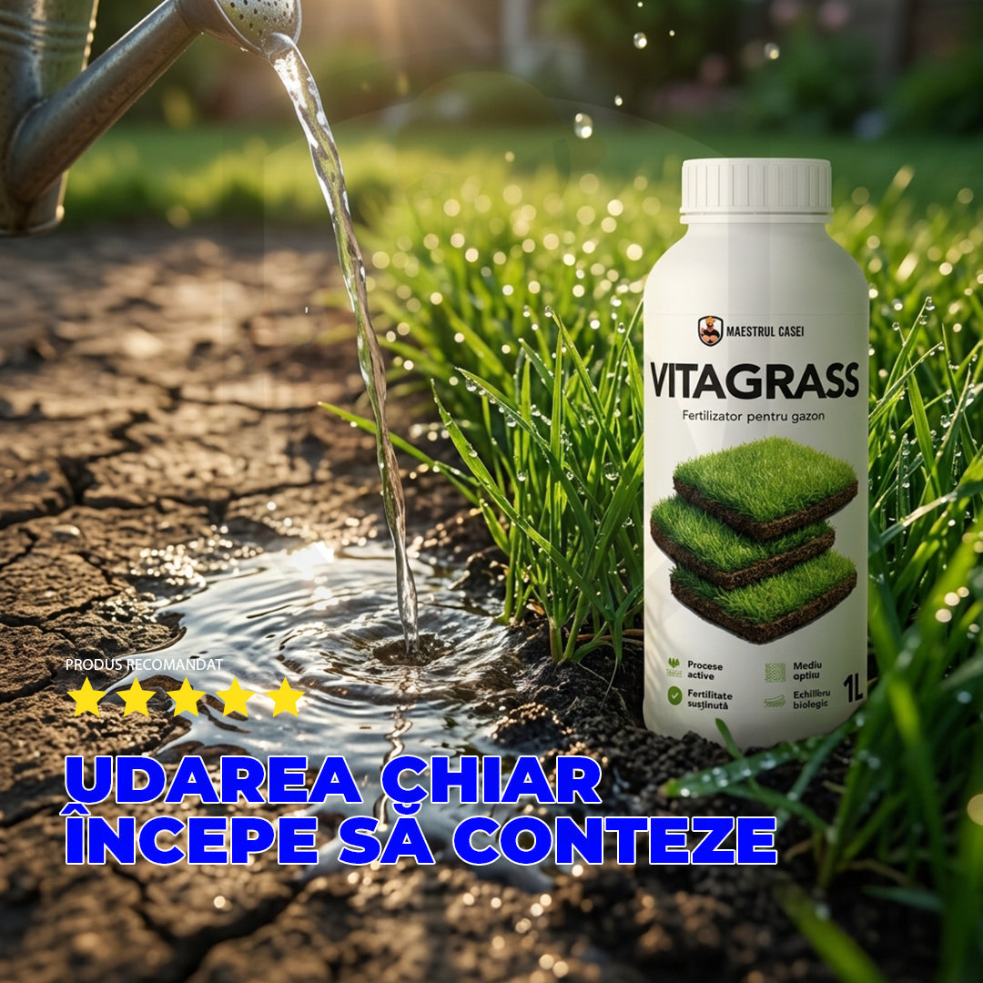 VITAGRASS – Fertilizator bio pentru gazon | 1L