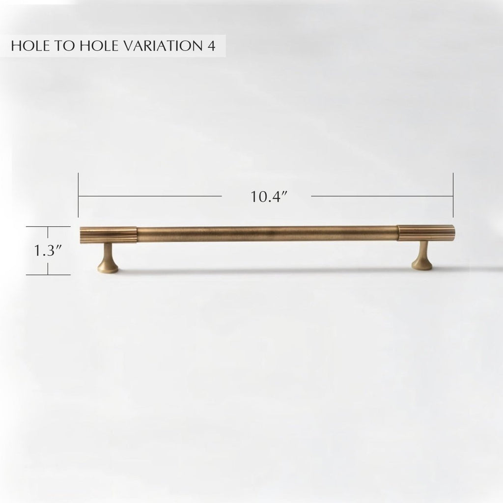 Sean Brass Knob & Pull Bar