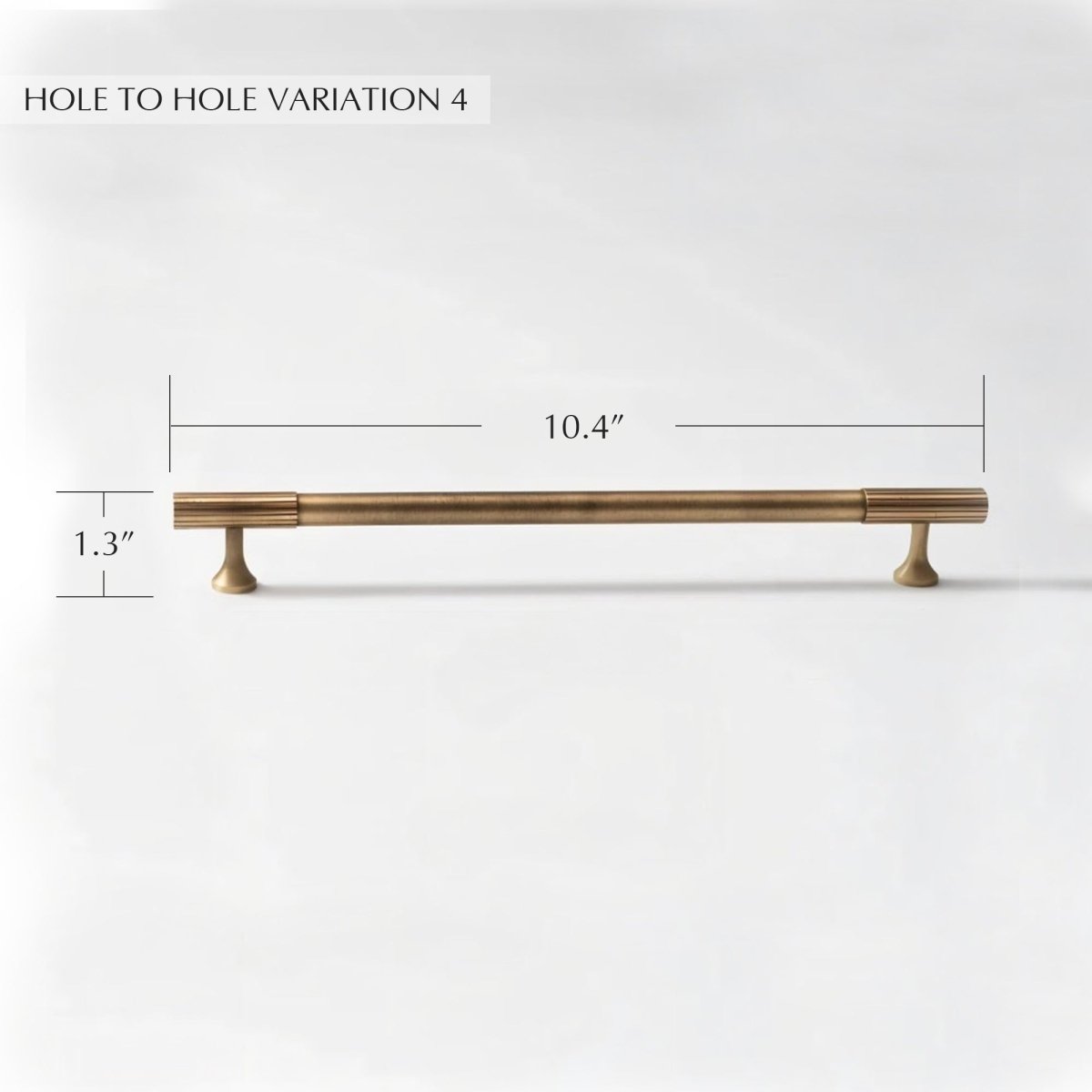 Sean Brass Knob & Pull Bar