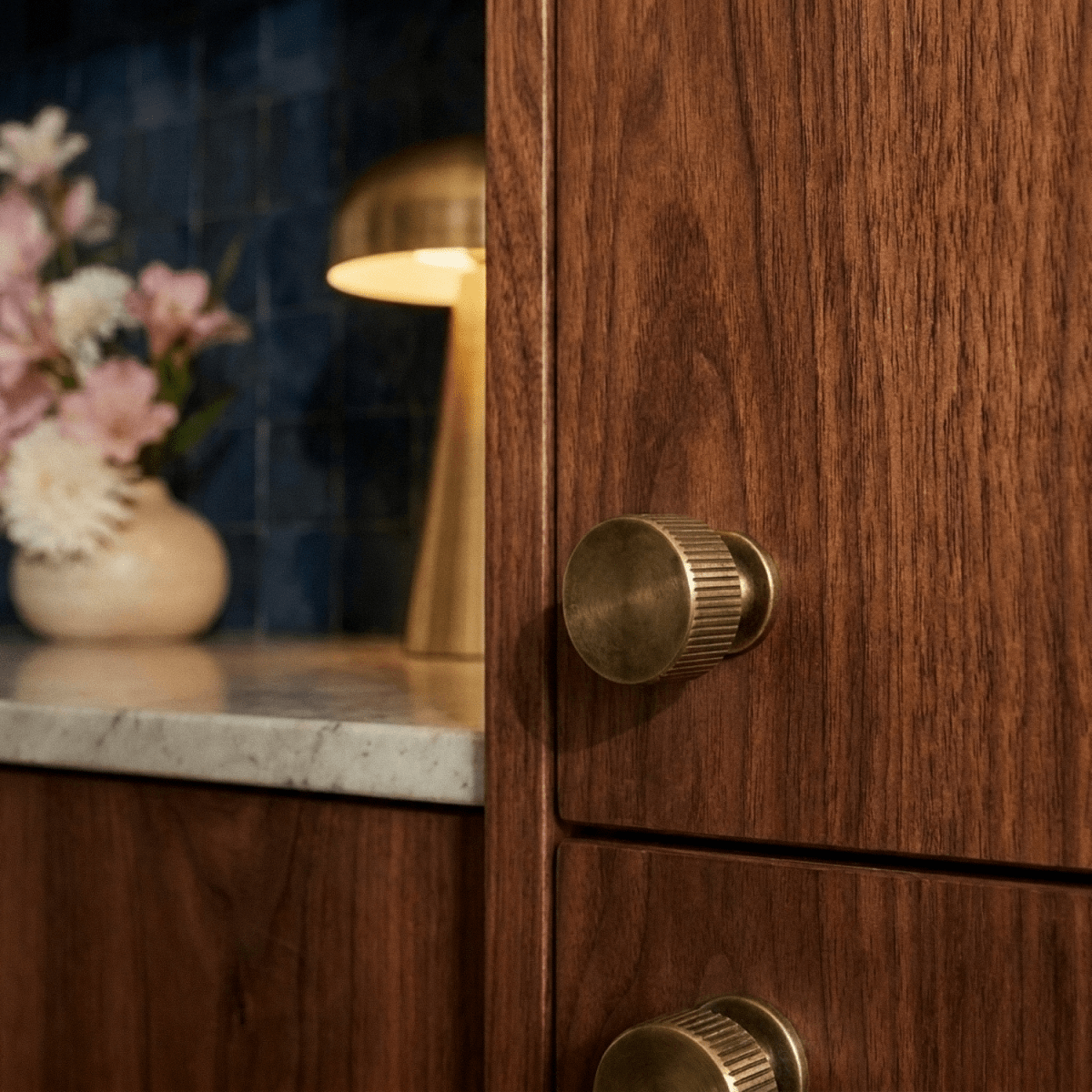 Sean Brass Knob & Pull Bar
