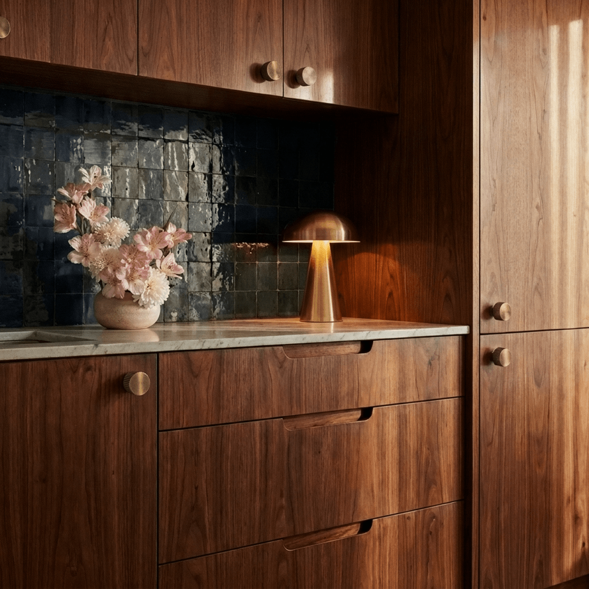 Sean Brass Knob & Pull Bar