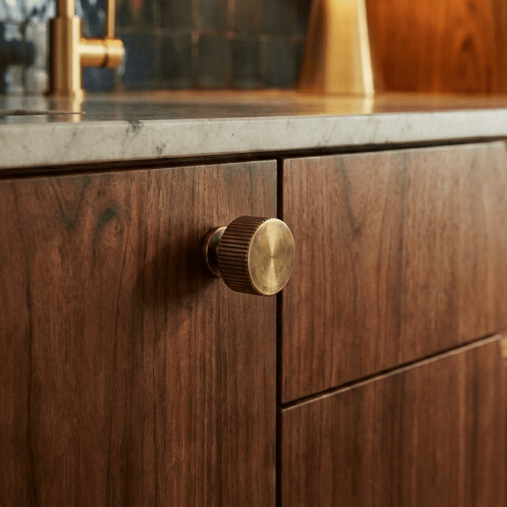 Sean Brass Knob & Pull Bar