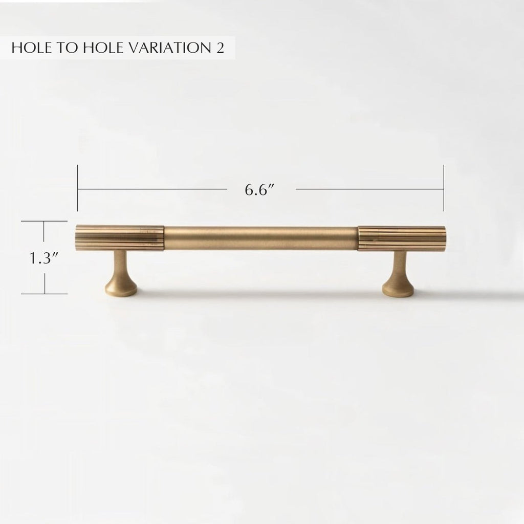 Sean Brass Knob & Pull Bar