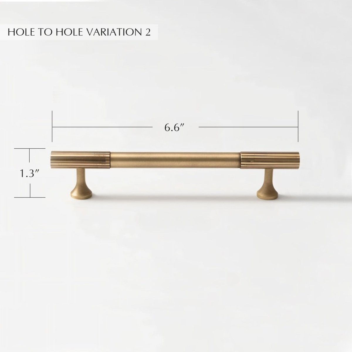 Sean Brass Knob & Pull Bar